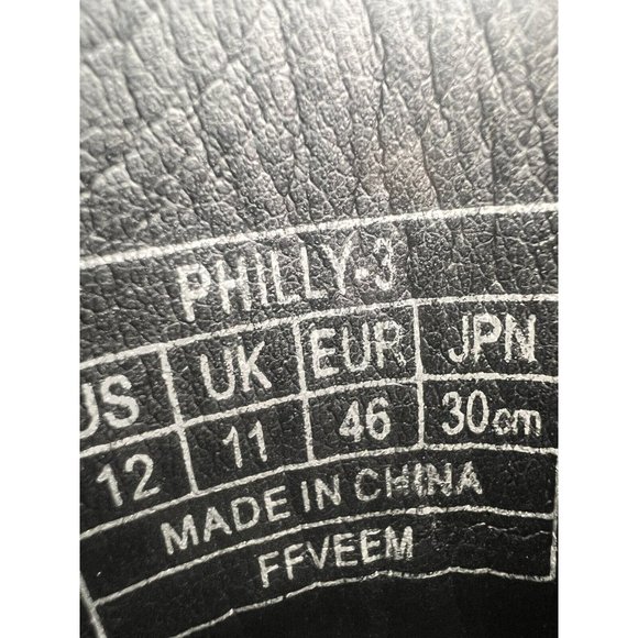 Bruno Marc Men's Philly-3 Black Military Combat Boots - 12M US - Picture 9 of 9